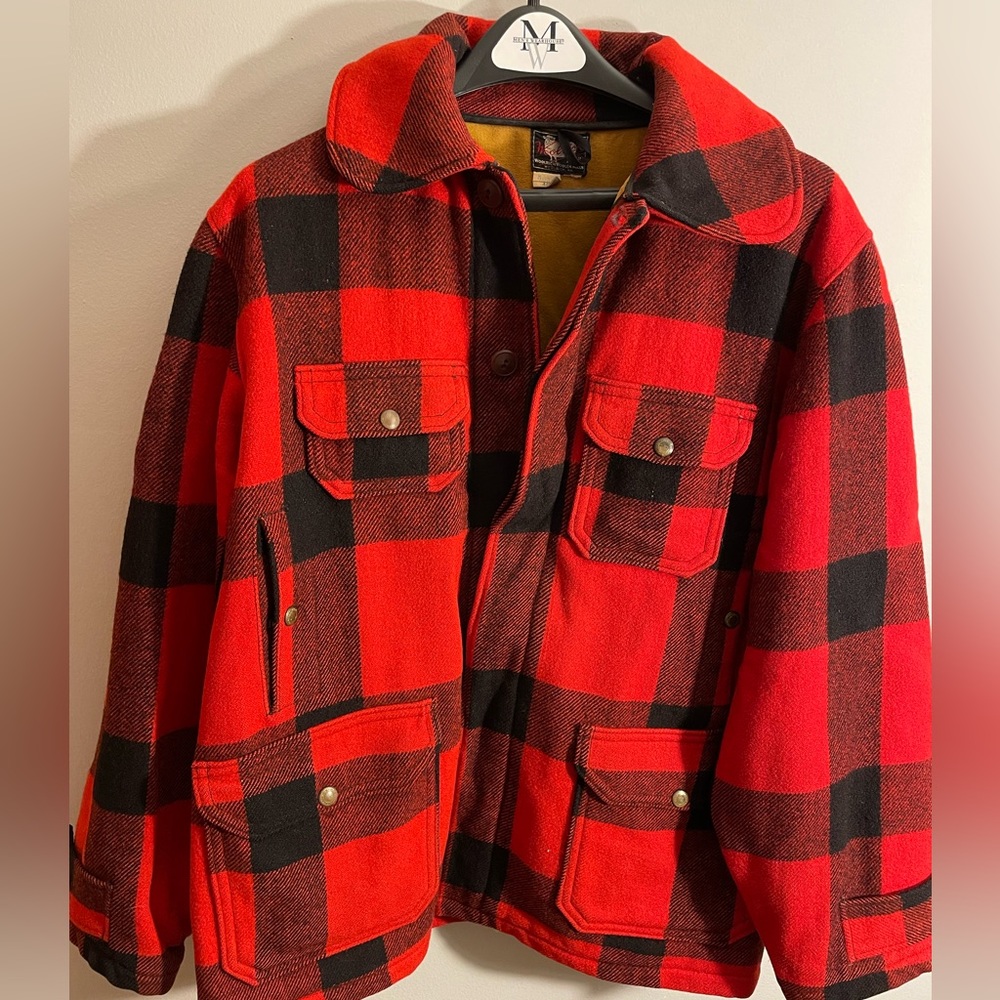 Vintage Woolrich hunting coat. Very rare.